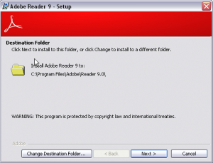 Adobe Acrobat Reader 9 Silent Install