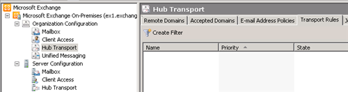 Block Users Sending to Specific Domains with Exchange Server 2010