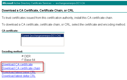 Exchange Server 2010 &quot;The Certificate is Invalid for Exchange Server Usage&quot; Error