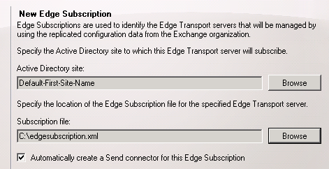Exchange 2010 Edge Transport Server Backup and Recovery