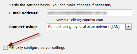 An Encrypted Connection to Your Mail Server is Not Available