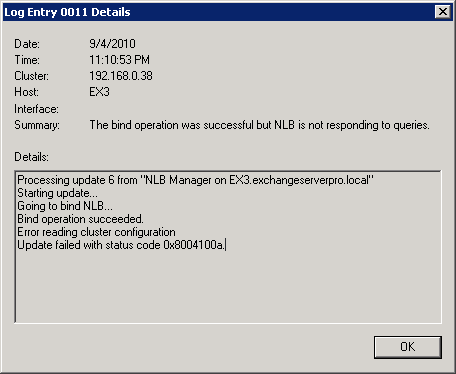 NLB Cluster Fails with Status Code 0x8004100a on Hyper-V Guest