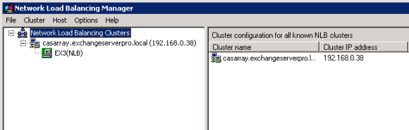 Exchange 2010 Client Access server configured with NLB Exchange 2010 Client Access server configured with NLB