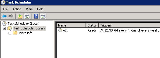 The Exchange Best Practices Analyzer scheduled task The Exchange Best Practices Analyzer scheduled task