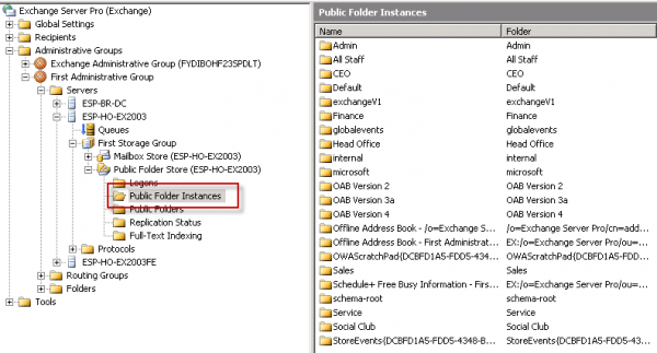 show public directory in Outlook 2003