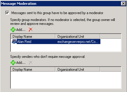 How to Restrict a Distribution List in Exchange Server 2010