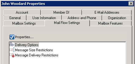 How to Configure Mailbox Forwarding in Exchange Server 2007