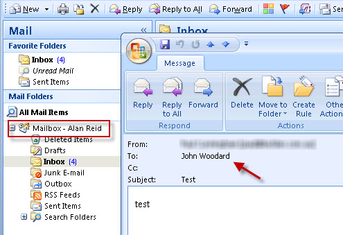 How to Configure Mailbox Forwarding in Exchange Server 2007