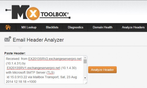 mxtoolbox-header-analyzer