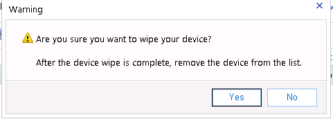 Exchange Server 2010 ActiveSync: How to Perform User-Initiated Remote Wipe of a Mobile Device