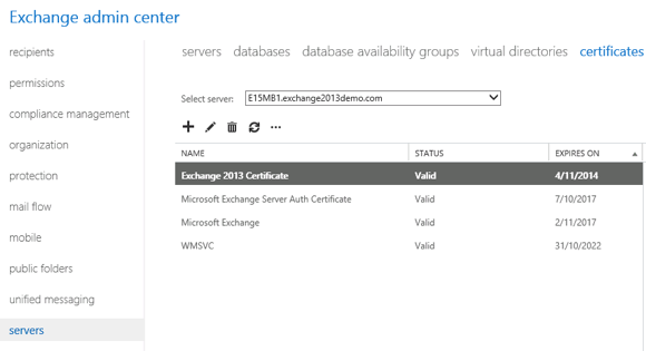How to Assign an SSL Certificate to Services in Exchange Server 2013
