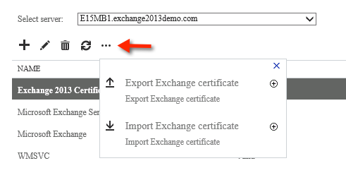 How to Export/Import an SSL Certificate to Multiple Exchange 2013 Servers