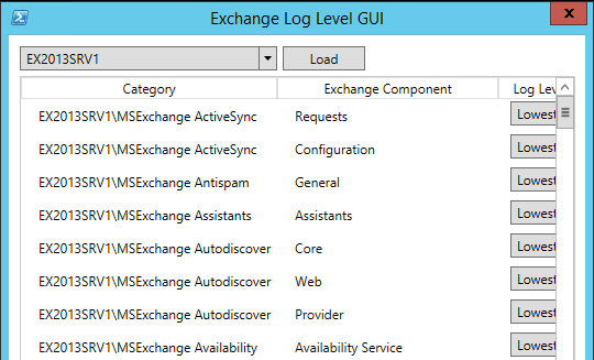 log-level-gui