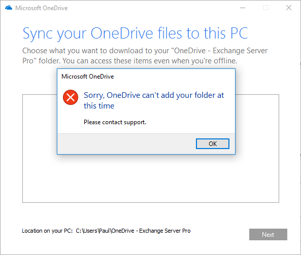 Restricting OneDrive Sync to Domain Joined PCs