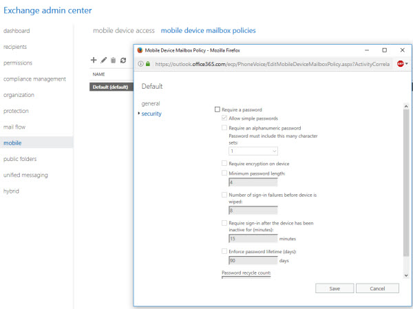 Comparing Solutions for Mobile Device and Application Management in Office 365