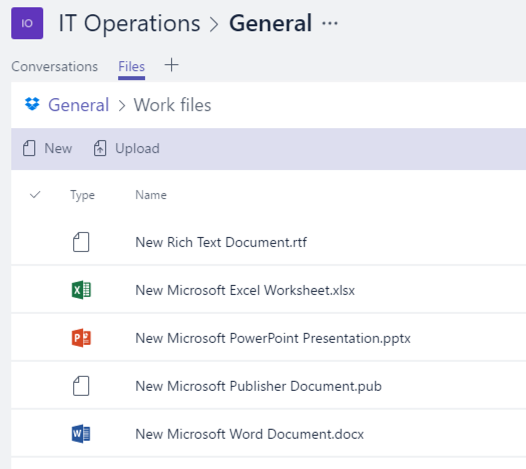 Controlling Third Party Cloud Storage Access for Microsoft Teams