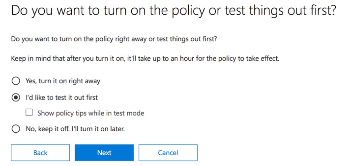 Getting Comfortable with Data Loss Prevention Policies in Office 365