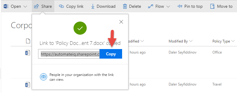 Using SharePoint Online Document Libraries as a Document Management System
