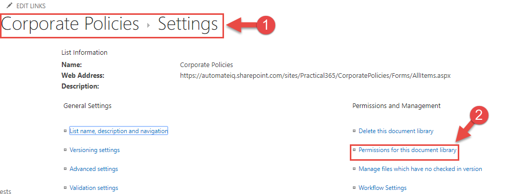 Using SharePoint Online Document Libraries as a Document Management System