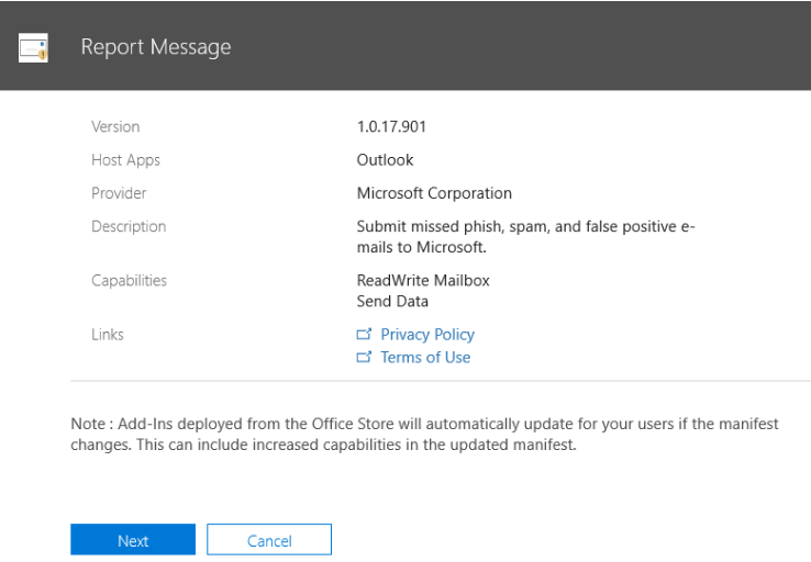 How to report on suspicious emails in Office 365 – Part Two