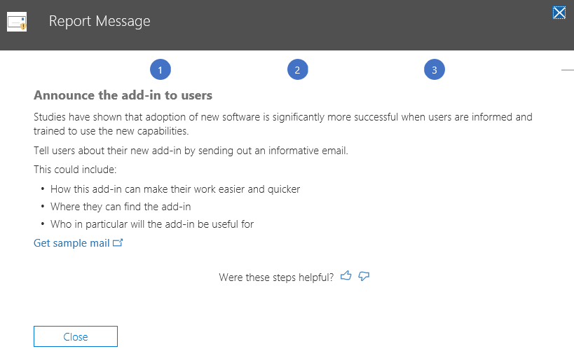 How to report on suspicious emails in Office 365 – Part Two