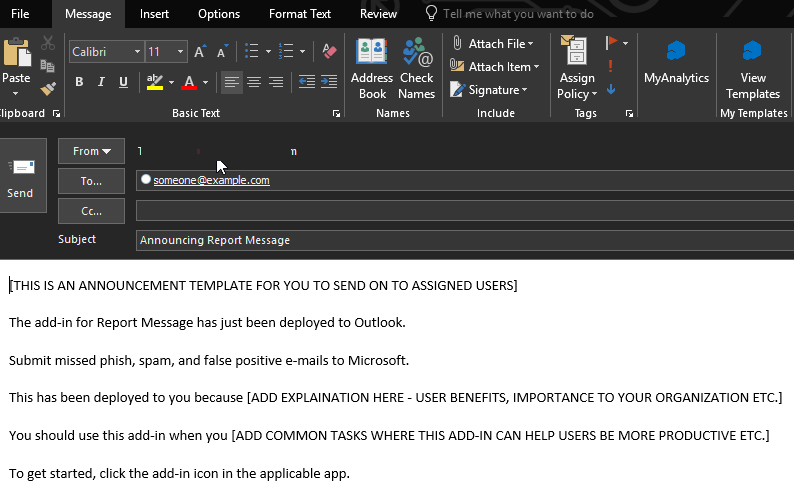 How to report on suspicious emails in Office 365 &#8211; Part Two