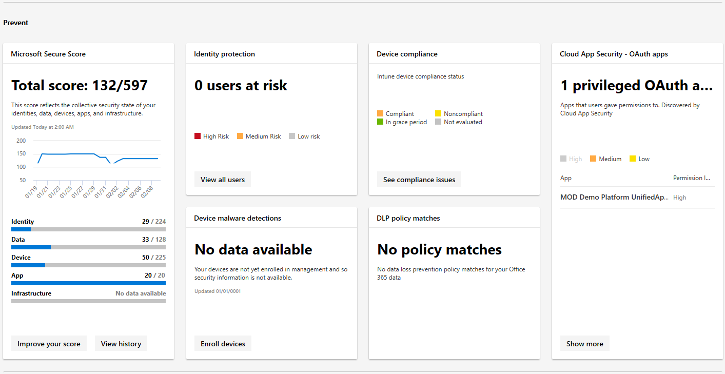 First look at the new Microsoft 365 Security & Compliance portals
