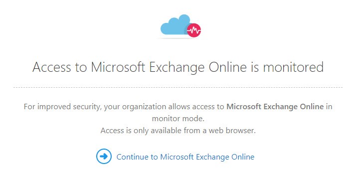 Configuring Microsoft Cloud App Security to protect Exchange Online