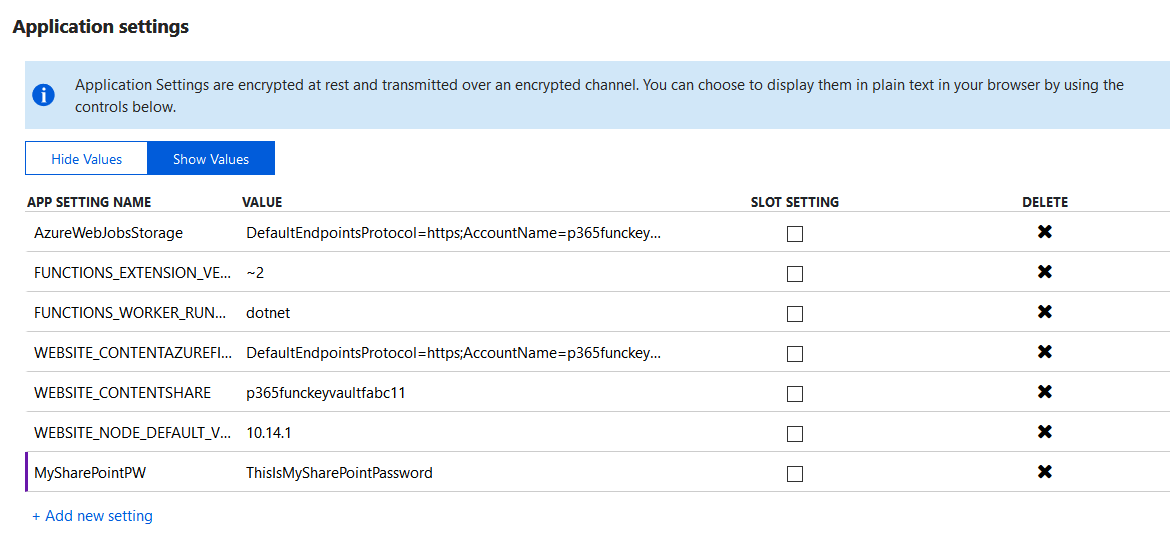 Securing sensitive information in Azure Functions with the Azure Key Vault