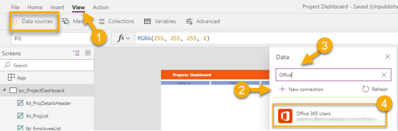 How to create Projects Dashboards in Office 365 – Part One