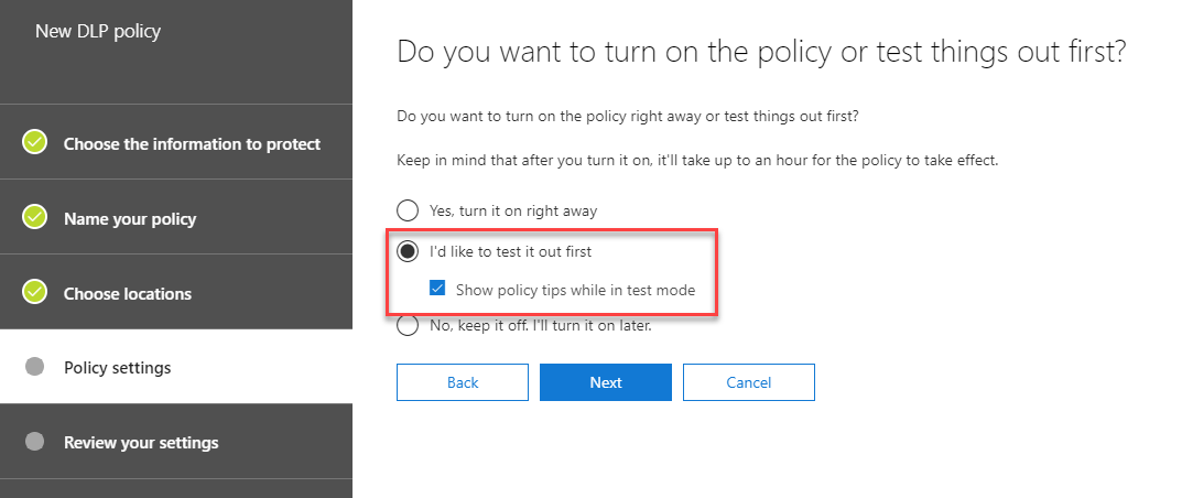 Configuring and using Data Loss Prevention in Microsoft Teams