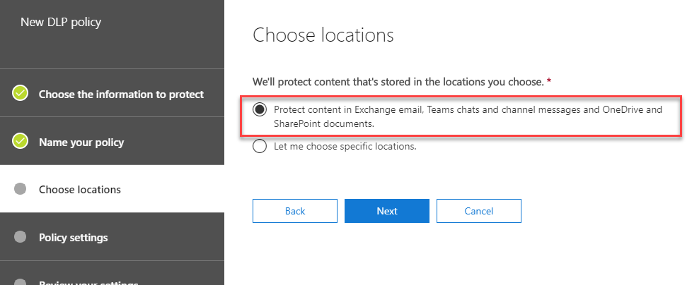 Configuring and using Data Loss Prevention in Microsoft Teams