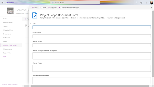 Automating document creation and approvals with Teams and Microsoft Flow – Part Two