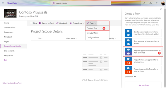 Automating document creation and approvals with Teams and Microsoft Flow – Part Two