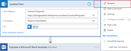 Automating document creation and approvals with Teams and Microsoft Flow – Part Three