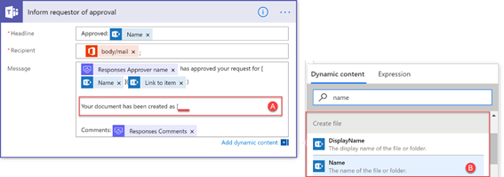 Automating document creation and approvals with Teams and Microsoft Flow – Part Three