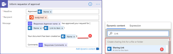 Automating document creation and approvals with Teams and Microsoft Flow &#8211; Part Three