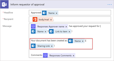 Automating document creation and approvals with Teams and Microsoft Flow – Part Three