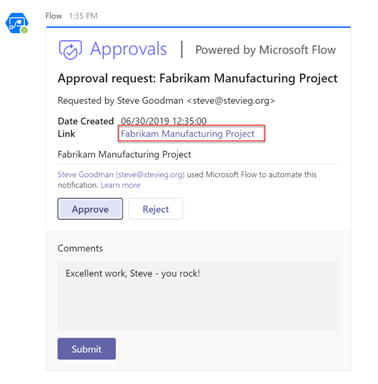Automating document creation and approvals with Teams and Microsoft Flow – Part Three