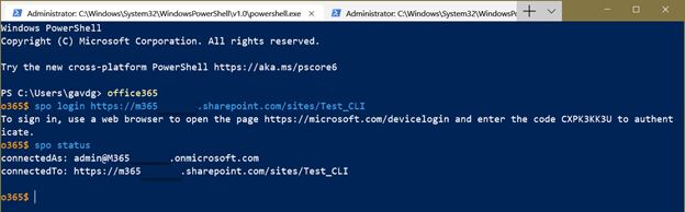 The Office 365 CLI: a new administration paradigm