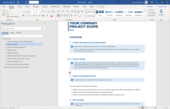 Automating document creation and approvals with Teams and Microsoft Flow – Part One