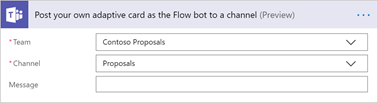 Creating Adaptive Cards in Microsoft Teams