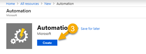 Create Automation