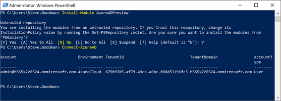 Powershell script for Offie 365 groups classification