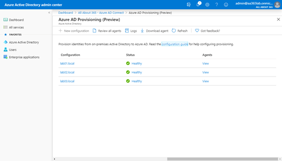 Azure Active Directory Admin Center