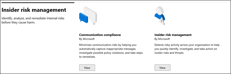 Communication compliance feature