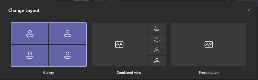 Switch to video gallery when content is present