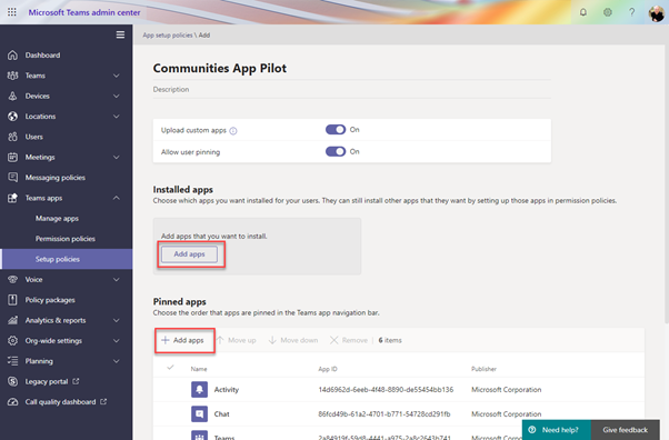 Deploy the Yammer Communities app to Teams Desktop, Web and Mobile clients