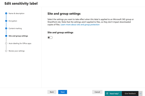 Using sensitivity labels with SharePoint sites, Microsoft Teams, and M365 groups – Part 1