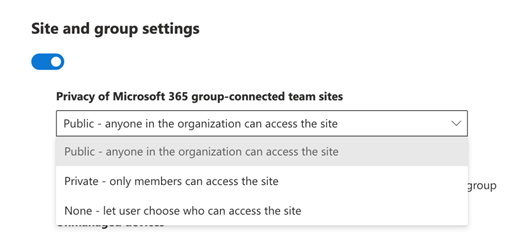 Using sensitivity labels with SharePoint sites, Microsoft Teams, and M365 groups – Part 1